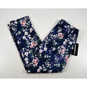 ROBELL Slim‎ Fit Floral Elena 09 Lightweight Jeans Pants Womens US 6 EU 36 Nwts